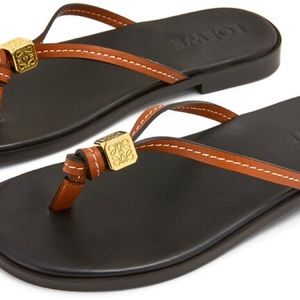 Loewe Dice Flip Flop Sandals